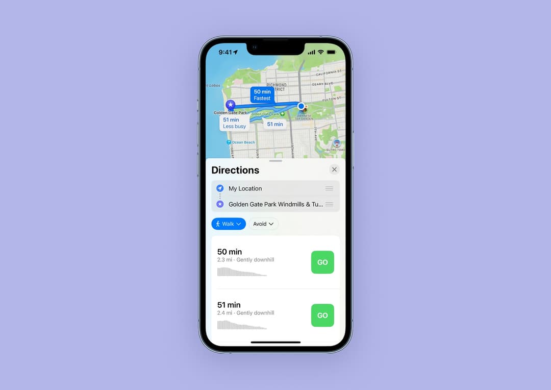 Apple Maps screenshot