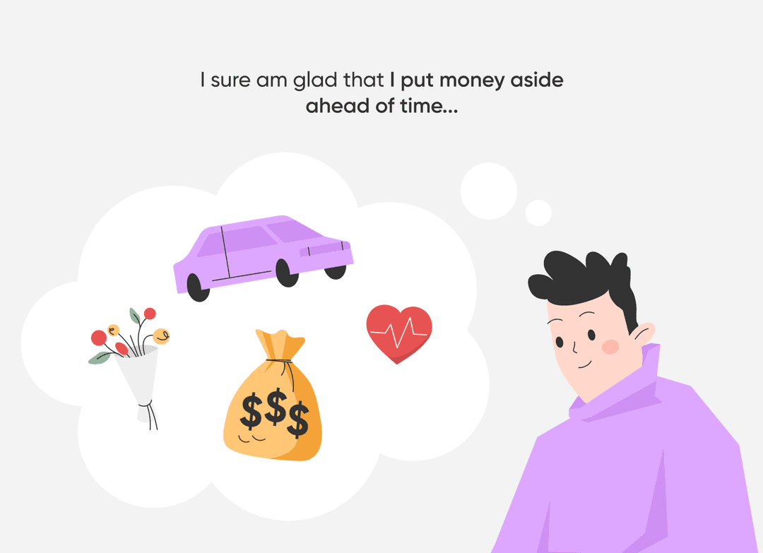 Expenditure items such as medication, transport, and equipment that Jack needed money for