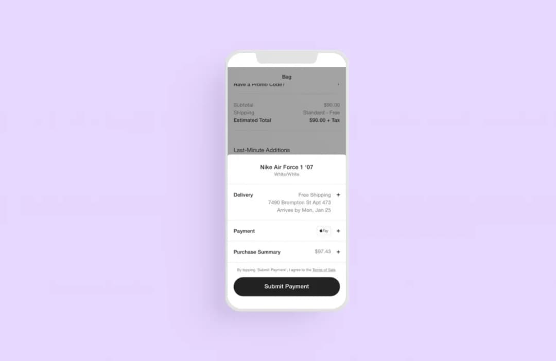 ecommerce app ui