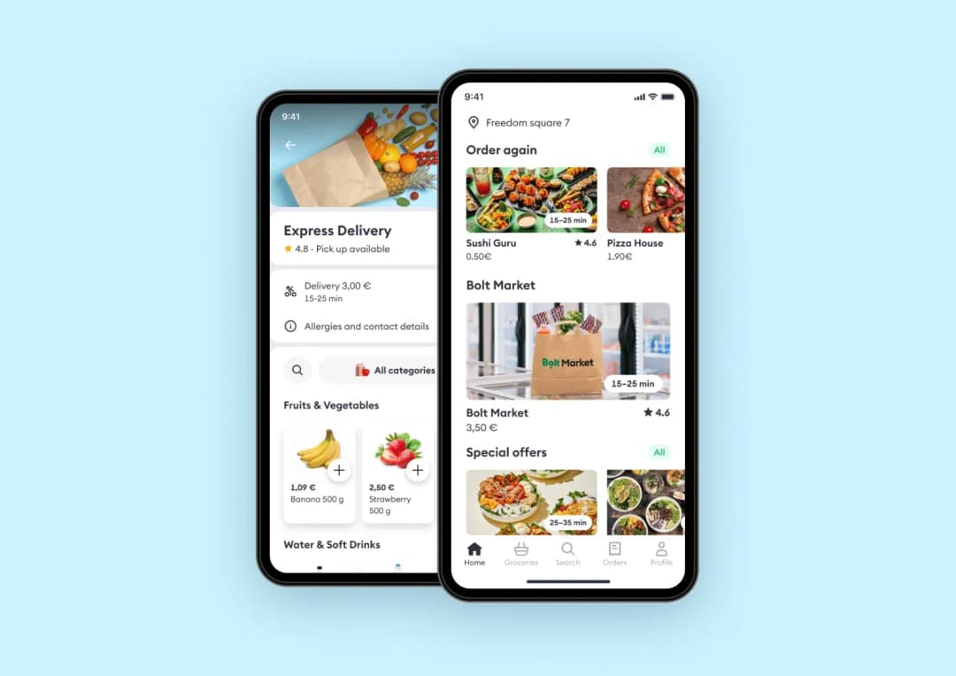 Uber Eats delivery app