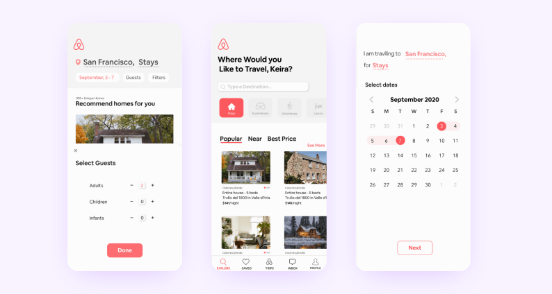 best react native apps — airbnb