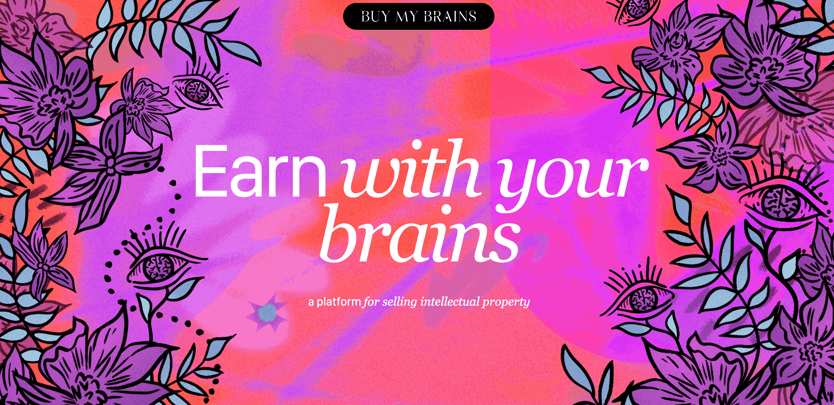 Sell Your Brains case By Purrweb