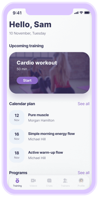 Fitness app