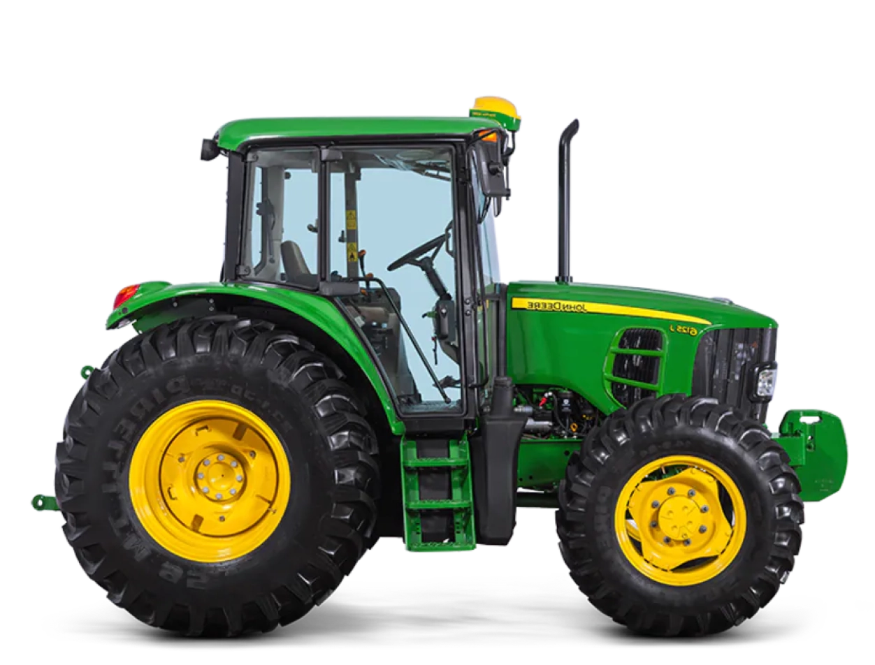 Green tractor